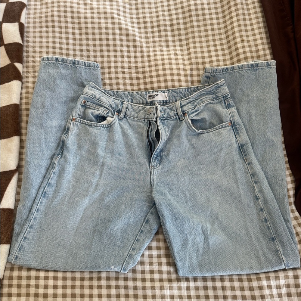 Garage Light Blue Denim Jeans Women